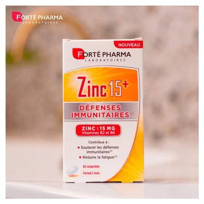 Forté Pharma Zinc 15+
