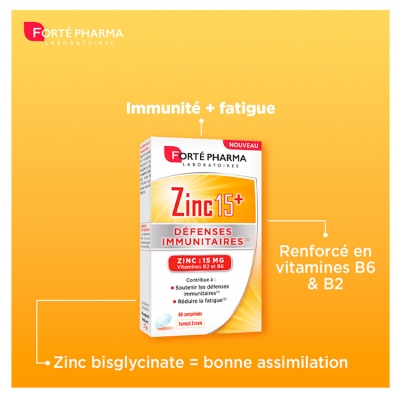 Forté Pharma Zinc 15+
