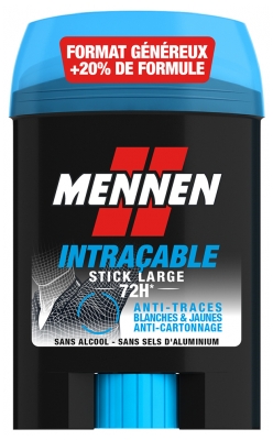 Mennen Déodorant Stick 72H Anti-Transpirant Intraçable 60 ml