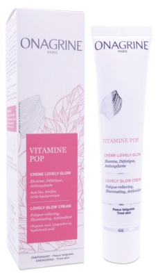 Onagrine Vitamine Pop Crème Lovely Glow Illumine et Défatigue 40 ml
