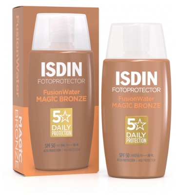 Isdin Fotoprotector Fusion Water Color Spf50 - Teinte : Bronze