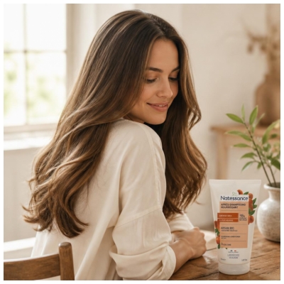 Natessance Après-Shampoing Nourrissant Argan Bio & Kératine Végétale 150 ml