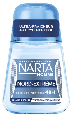 Narta Homme Nord-Extrême Anti-Transpirant 48 Heures Fraîcheur Polaire 50 ML