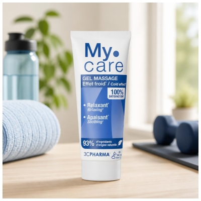 3C Pharma My.Care Gel de Massage Effet Froid Corps 100 ML