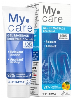 3C Pharma My.Care Gel de Massage Effet Froid Corps 100 ML