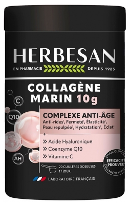 Herbesan Collagène Marin 10 g Complexe Anti-Âge 210 Grammes