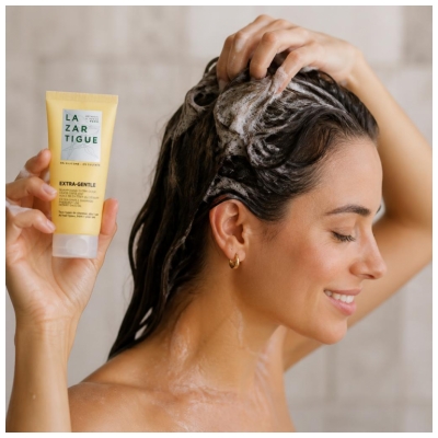 Lazartigue Extra-Gentle Shampoing Extra-Doux Usage Fréquent 55 ml