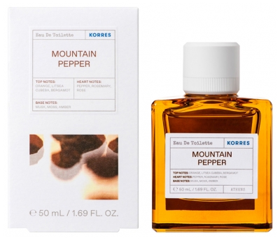Korres Eau de Toilette Mountain Pepper Vaporisateur 50 ML