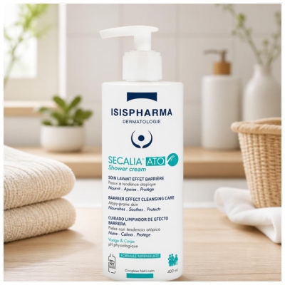Isispharma Secalia ATO Soin Lavant avec Effet Barrière 400 ML