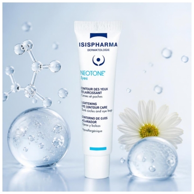 Isispharma Neotone Eyes Contour des Yeux Éclaircissant Cernes et Poches 15 ml