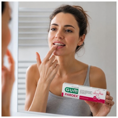 GUM Paroex Gel Dentifrice Traitement d'Attaque 75 ml