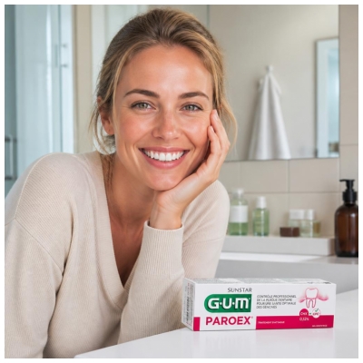 GUM Paroex Gel Dentifrice Traitement d'Attaque 75 ml