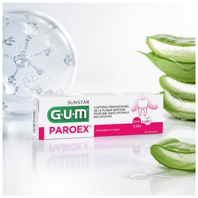 GUM Paroex Gel Dentifrice Traitement d'Attaque 75 ml