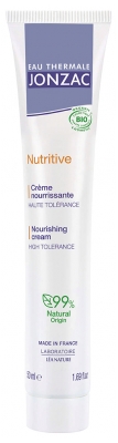 Eau Thermale Jonzac Nutritive Crème Nourrissante Haute Tolérance Bio 50 ml