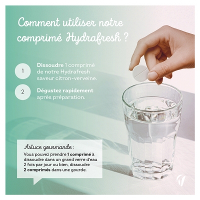 Vitavea Hydrafresh Hydratation & Énergie 20 Comprimés 