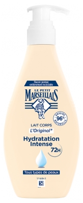 Le Petit Marseillais Lait Corps L'Original Hydratation Intense 72H Tous Types de Peaux 250 ml