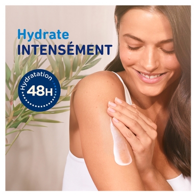 Le Petit Marseillais Crème au Lait Hydratation 48H Peaux Normales à Sèches Dès 3 ans 360 ml