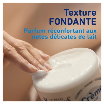 Le Petit Marseillais Crème au Lait Hydratation 48H Peaux Normales à Sèches Dès 3 ans 360 ml