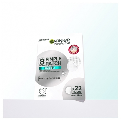 Garnier PureActive Pimple Patch 8H Invisible 22 Patchs