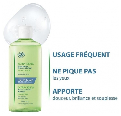 Ducray Extra Doux Shampoing Dermo-Protecteur 400 ml