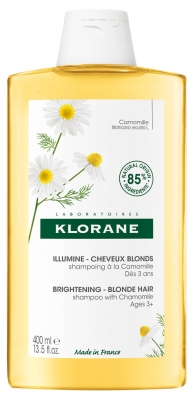 Klorane Camomille Shampoing à la Camomille - Cheveux Blonds 400 ml