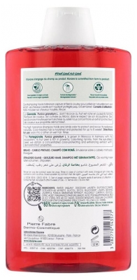 Klorane Grenade Shampoing Éclat à la Grenade - Cheveux Colorés 400 ml