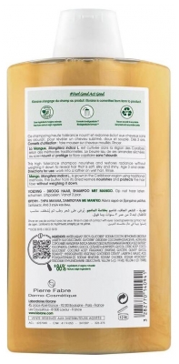Klorane Shampoing Nutrition à la Mangue - Cheveux Secs 400 ml