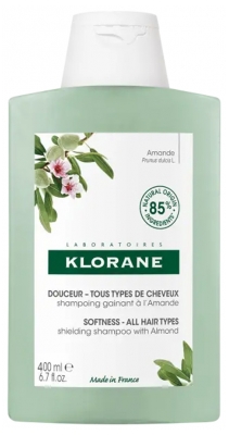Klorane Shampoing Gainant à l'Amande Tous Types de Cheveux 400 ml