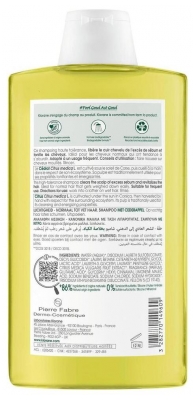 Klorane Cédrat - Shampooing Légèreté Cheveux Mixtes à Gras 400 ml