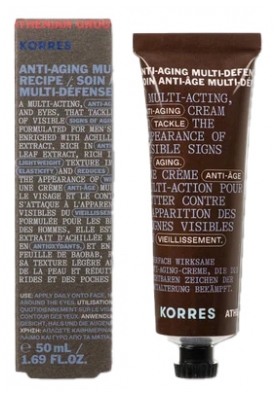 Korres Athenian Grooming Soin Anti-Âge Multi-Défense Toutes Peaux 50 ml