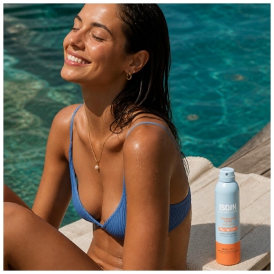 Isdin Fotoprotector Transparent Spray Wet Skin Rafraîchissant SPF30 250 ml