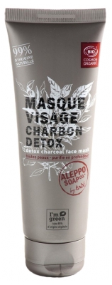Tadé Masque Visage Charbon Végétal Détox Bio 70 ml