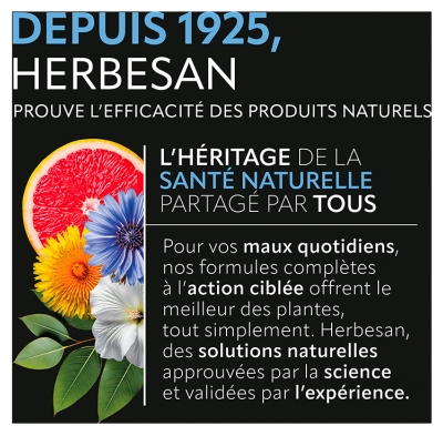 Herbesan Endormissement Mélatonine 1 mg 30 Unités