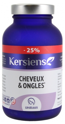 Pharm Nature Cheveux et Ongles Complément Alimentaire 120 Gélules