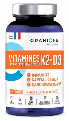 Granions Vitamines K2-D3 60 Unités