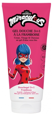 Le Comptoir du Bain Miraculous Gel Douche 3en1 Framboise 200 ML
