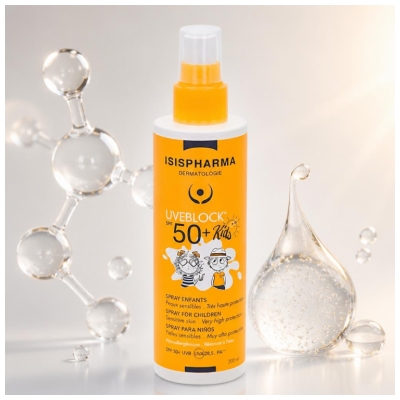 Isispharma Uveblock Spray Enfant Visage SPF50+ 200 ML
