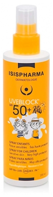 Isispharma Uveblock Spray Enfant Visage SPF50+ 200 ML