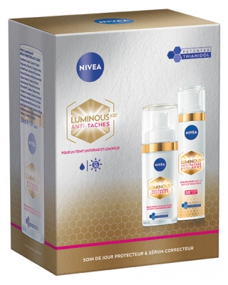 Nivea Coffret Routine Visage Sérum et Soin de Jour Lot de 30 ml + 40 ml