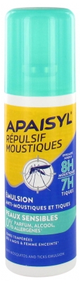Apaisyl Répulsif Moustiques Émulsion Peaux Sensibles