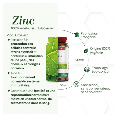 Superdiet Zinc 60 Unités