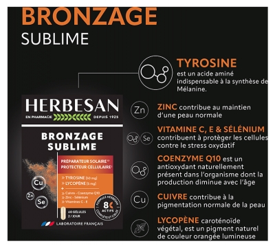 Herbesan Bronzage Sublime 60 Unités