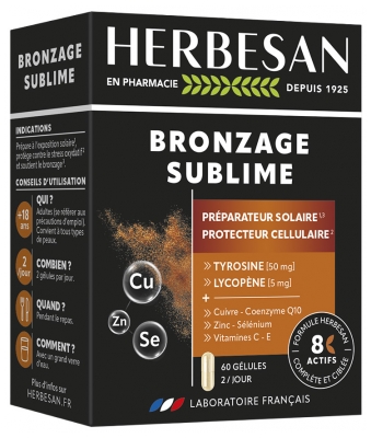 Herbesan Bronzage Sublime 60 Unités