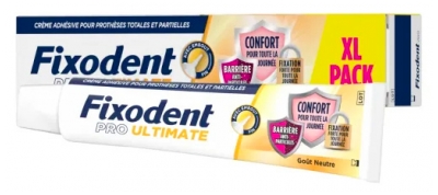 Fixodent Pro Ultimate Crème Adhésive Goût Neutre 57 Grammes