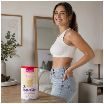 Milical Mon Milk-Shake Nutritionnel Vanille 420 Grammes