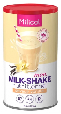 Milical Mon Milk-Shake Nutritionnel Vanille 420 Grammes