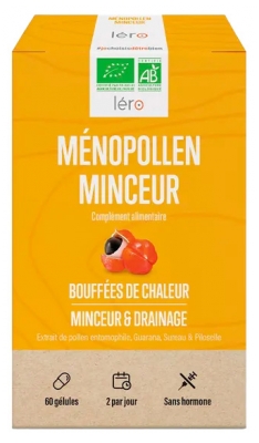 Léro Ménopollen Minceur Bio 1 Mois 60 Gélules