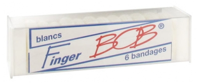 Finger Bob 6 Bandages Colorés pour Doigts 