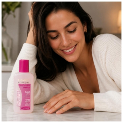 Maybelline New York Express Manicure Dissolvant Express à l'Extrait d'Amande Douce 125 ml