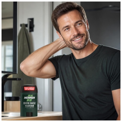 Mennen Déodorant Stick 48H Menthe Fraîche 60 ml